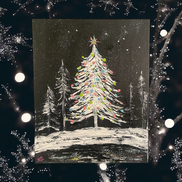 Original Festive/Holiday Painting - Picture 5 of 7